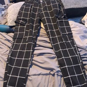 Plaid pants